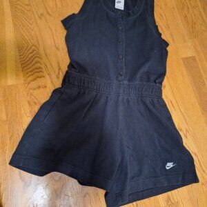 Nike Kids Charcoal Sleeveless Romper